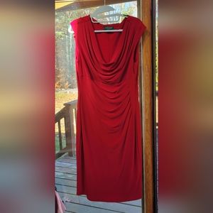 EUC Lauren by Ralph Lauren red maxi dress